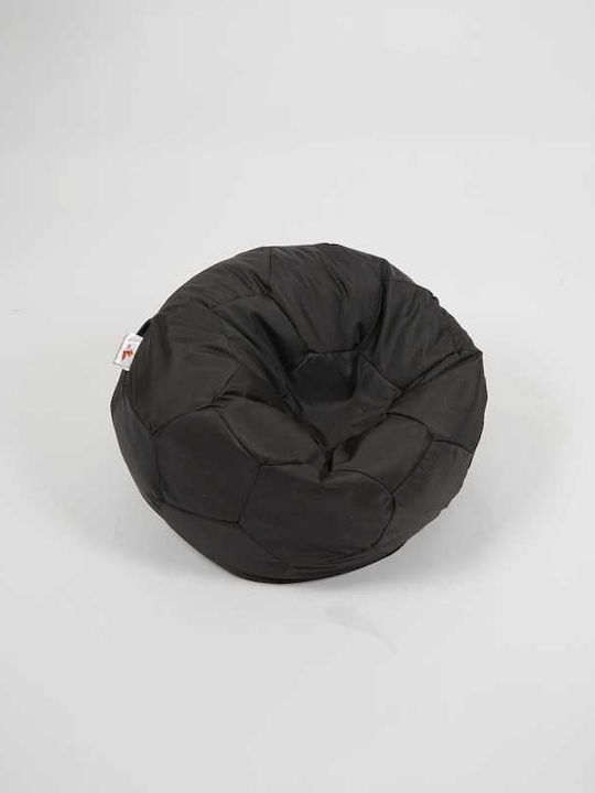 Kids Chair Black Pufrelax 40x40x40cm