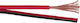 Set 100 Ofc 2x1.5 Mm Speaker Cables Red Black 100m Roll Professional Audio