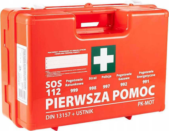 Raw-Pol Trusă de Prim Ajutor de Perete din Plastic cu Echipament
