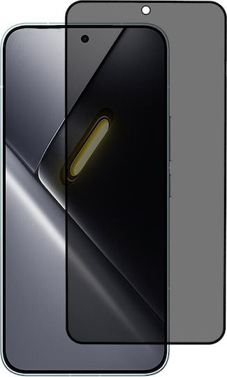 Anti-Spy Tempered Glass Full Coverage Screen Protection Compatible with Xiaomi Poco X8 Pro Max 5G Tinted