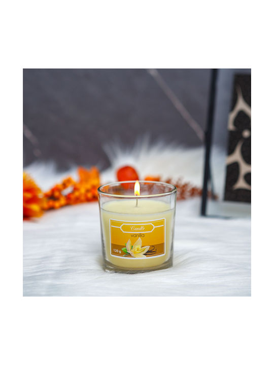 Alista Home Lumânare Aromatică Borcan Cu Miros De Vanilie 120gr