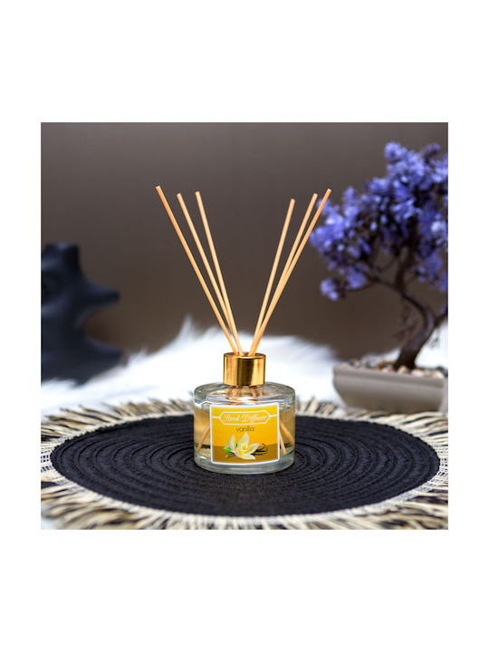 Room Fragrance Diffuser 100 Ml Vanilla Scent Reed Air Freshener