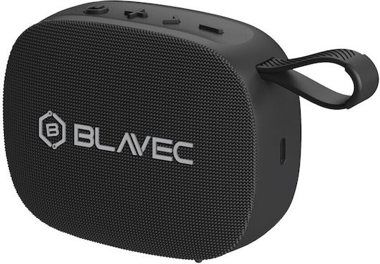 Blavec Ηχείο Bluetooth 6W με Διάρκεια Μπαταρίας έως 25 ώρες Μαύρο WS06-B