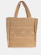 Straw Women's Shoulder Bag Brown