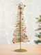 Decorative Christmas Metallic Tree 28 Cm Gold