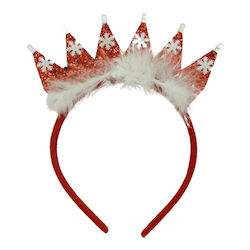 Christmas Headband Circle Red Color Standard Size Alista Home Christmas Headband Circle Red Color Standard Size Alista Home