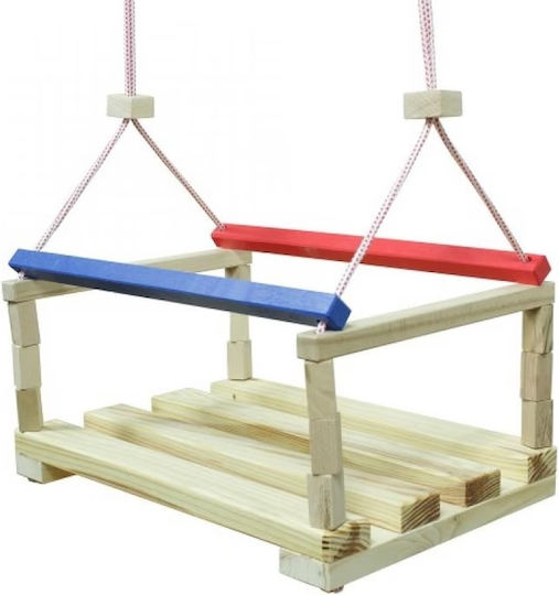 Klemys Collection Κούνια Κρεμαστή Ξύλινη 36x26εκ. Πολύχρωμη