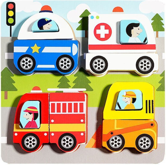 Puzzle Pentru Copii Din Lemn Pegged Pentru Vârsta 1.5+ Ani Alista Home