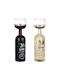 Relaxdays Glasflasche Transparent 750ml