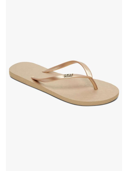 Roxy Viva Iv Σαγιονάρες σε Μπεζ Χρώμα ARJL10066...