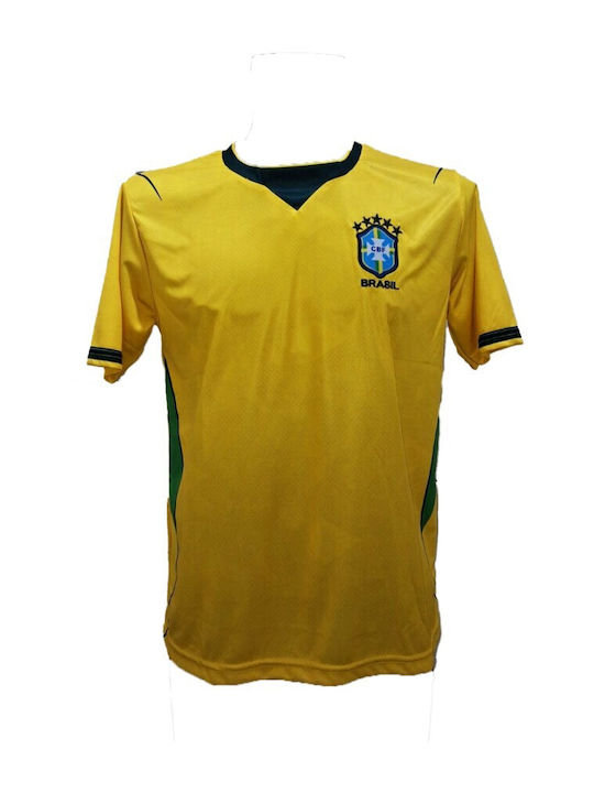 Men's Football Jersey Brazil National Team Yellow 1929-26