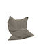 Bean Bag Chair Waterproof Gray Bolster