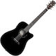 Alvarez Semi-Acoustic Dreadnought Guitar Cutaway Black