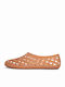 Jeffrey Campbell Women's Flats Ballerinas Jellz Beige 010100425900636