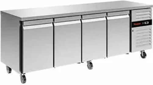 Kühlschrank-Pult Kühlgerät mit 4 Glastüren Karamco