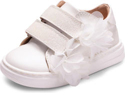 Gorgino Christening Leather Sneakers White