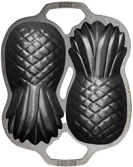 Lodge Bakeware Tin for Cake Cast Iron 2 Positions