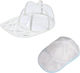 Flippy Cap Washing Bag Washing Machine Polyester 53 Cm Circumference Zipper Cap Support White Blue