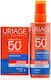 Uriage Bariesun Σετ με Αντηλιακό Προσώπου & Αντηλιακό Spray SPF50 2τμχ