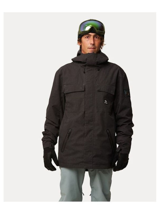 Rip Curl 004MOU-8264 Мъжко Яке за Ски и Сноуборд Черно