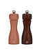 Peugeot Tahiti Χειροκίνητος Μύλος Αλατιού Ξύλινος σε Καφέ Χρώμα 15cm