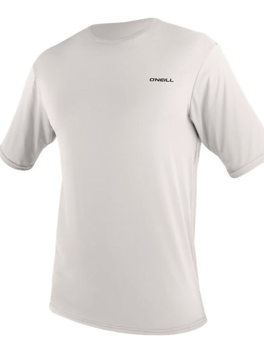 O'Neill Skins UPF 50+ Men Short Sleeve Sun Protection Shirt Beige