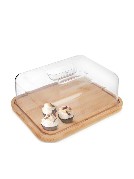 Orion Cheese Serving Platter with Handle Wooden 28x22x11cm