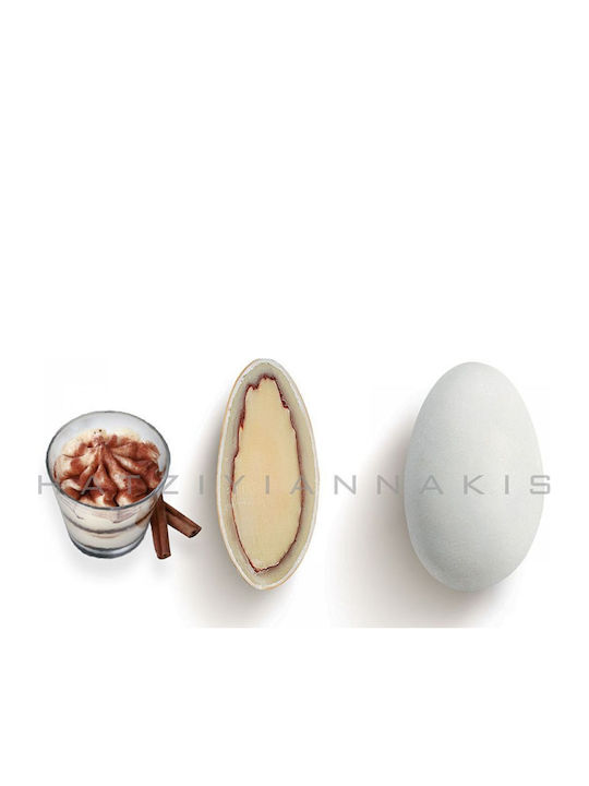Iliadis Almond Sugared Almonds in Standard Shape with Tiramisu Flavour 1000gr