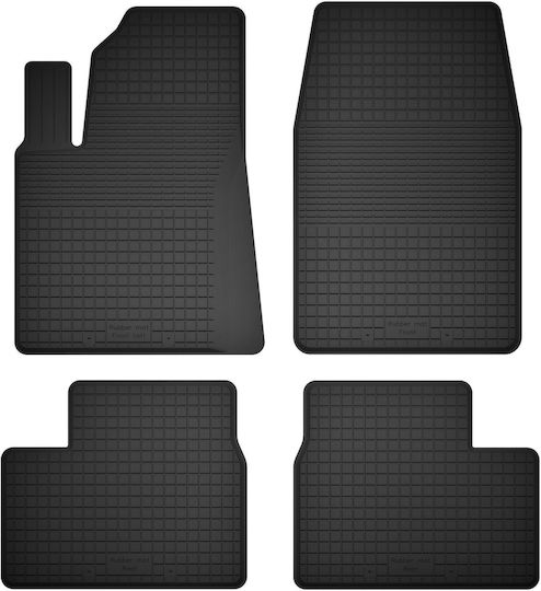 Car Rubber Mats Set 4 Pcs Universal Peugeot 207 Sw Station Wagon Hatchback 2006-2012