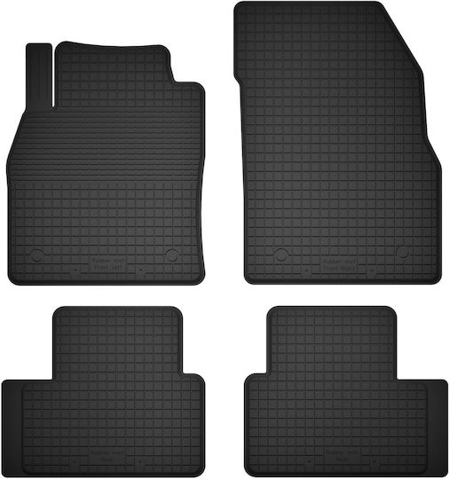 Car Rubber Mats Set 4 Pcs Universal Volvo S40 Ii Sedan 2004-2012