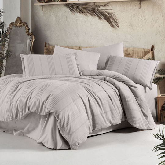 Clasy Home Подредба Двойна 200x220см Сив