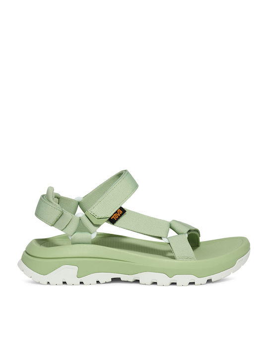 Teva Teva Damen Flache Sandalen Grün