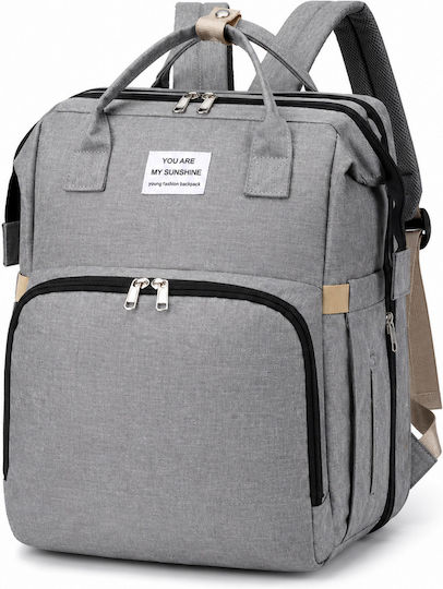 Aster Star Aster Star Wickeltasche Kreißbett Rucksack Grau
