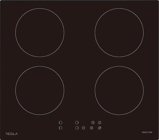 Tesla Induction Autonomous Cooktop With Lock Mode 59x52cm