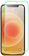 Protecție Ecran Tempered Glass Apple iPhone 15 Flippy Luminous Neon Fosforescent Silicon Margine Mat Anti-Amprentă Protecție Completă 9h Verde