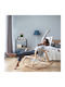 Βιβλιοθήκη Brown/black 50x35x80εκ.