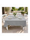 Pucioasa Cotton Gray Tablecloth 140x180cm