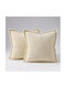 Μαξιλάρι Καναπέ από Βελούδο Beige 45x45εκ.