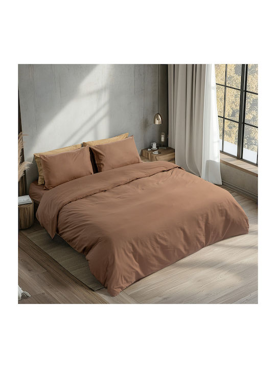 Beauty Home 1230 Σεντόνι Διπλό με Λάστιχο 145x2...