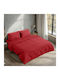 Beauty Home 1230 Чаршаф Двойен С Еластична Лента 170x200+35см Червен 1230СЕУДЛ-Кървен