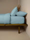 Sunshine Cotton Feelings 120 Σεντόνι Μονό 165x270εκ. Sky Blue