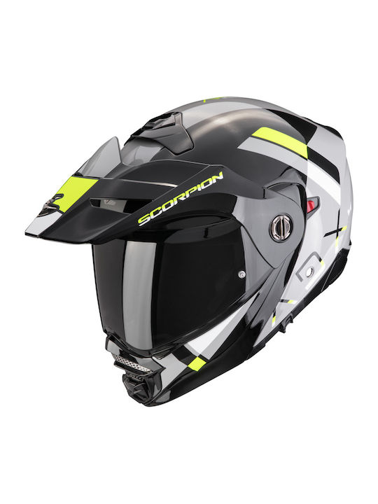 Scorpion ADX-2 Galane Grey-Black-Neon Yellow Κρ...