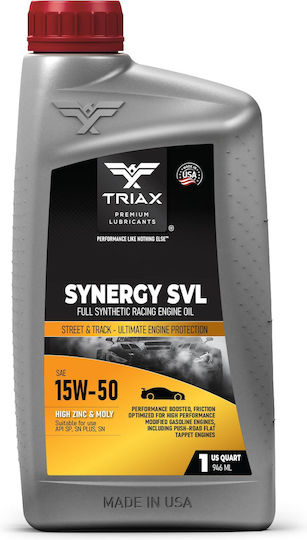 Triax Synergy SVL Автомобилно Масло 15W-50 0.946л