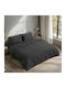 Beauty Home Prime Art 1230 Coverlet Single Cotton Black 160x230cm 1230KLMO-Black