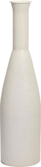 Koopman Dekorative Metallische Vase Beige 12xH49cm