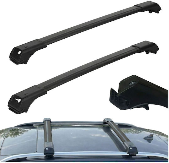 5K Parts Aluminium Dachträger Für Ford Kuga 2012-2020 Mit Dachträgerfüßen Schwarze