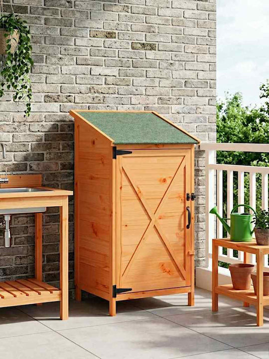 Wooden Garden Shed M0.595xP0.56xH1.135m