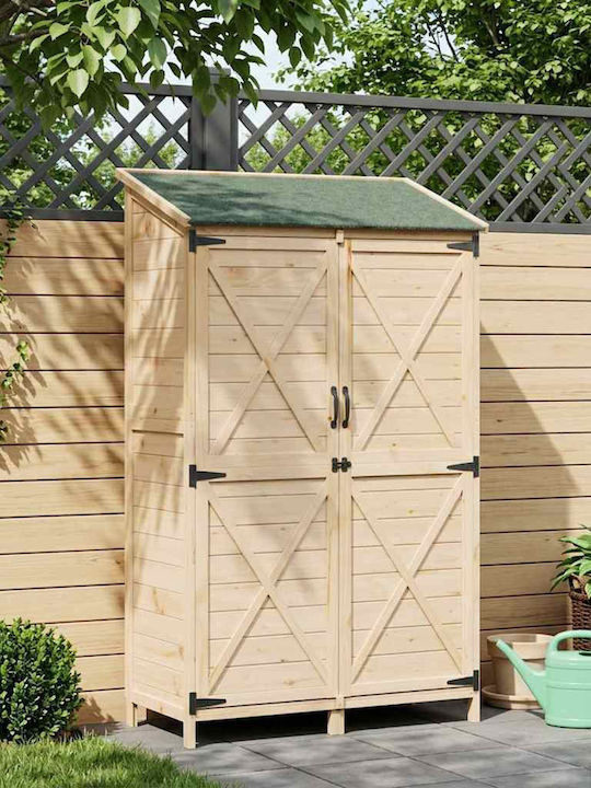 Wooden Garden Shed M1.06xW0.56xH1.765m