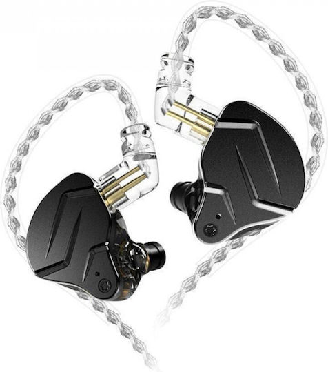 KZ Zsn Pro X No Mic Τύπου Ear Hook Μαύρα