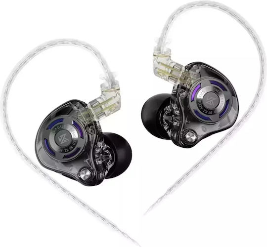 KZ Ακουστικά Ψείρες In Ear Gale με Bluetooth Μαύρα